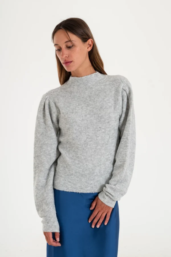 Sweater princesa, tejido Morley, corte recto (004)