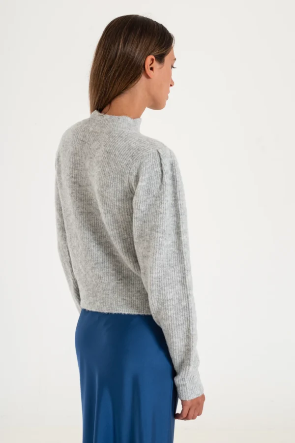 Sweater princesa, tejido Morley, corte recto (004)