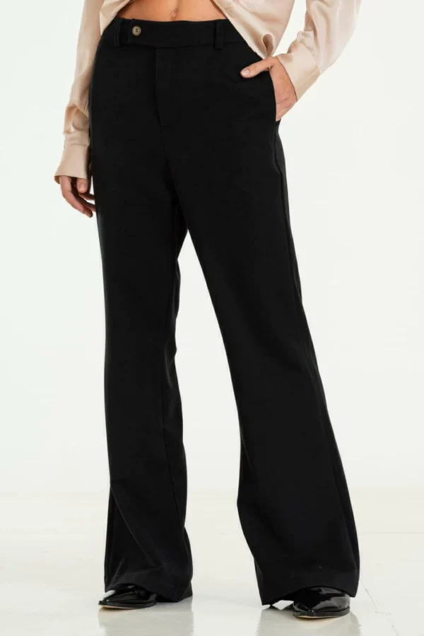Pantalón semi Oxford con bolsillos laterales confeccionado en twill (16532)