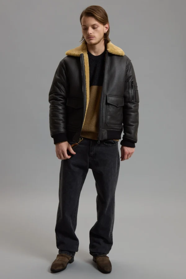 CAMPERA CUERO AVIATOR WIN