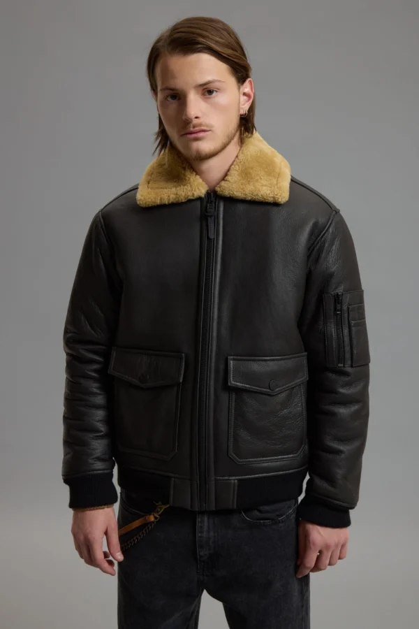 CAMPERA CUERO AVIATOR WIN