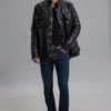 CHAQUETA CUERO 1967 AW