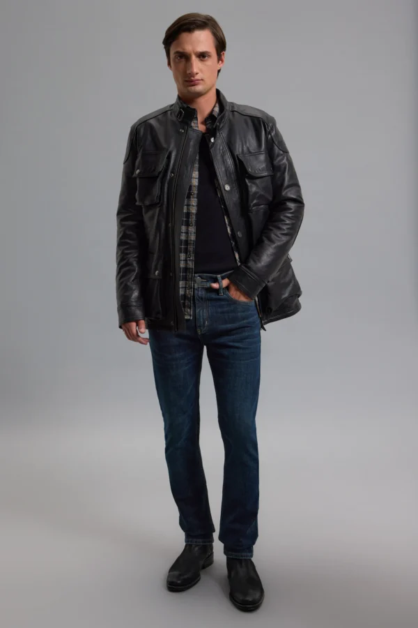 CHAQUETA CUERO 1967 AW